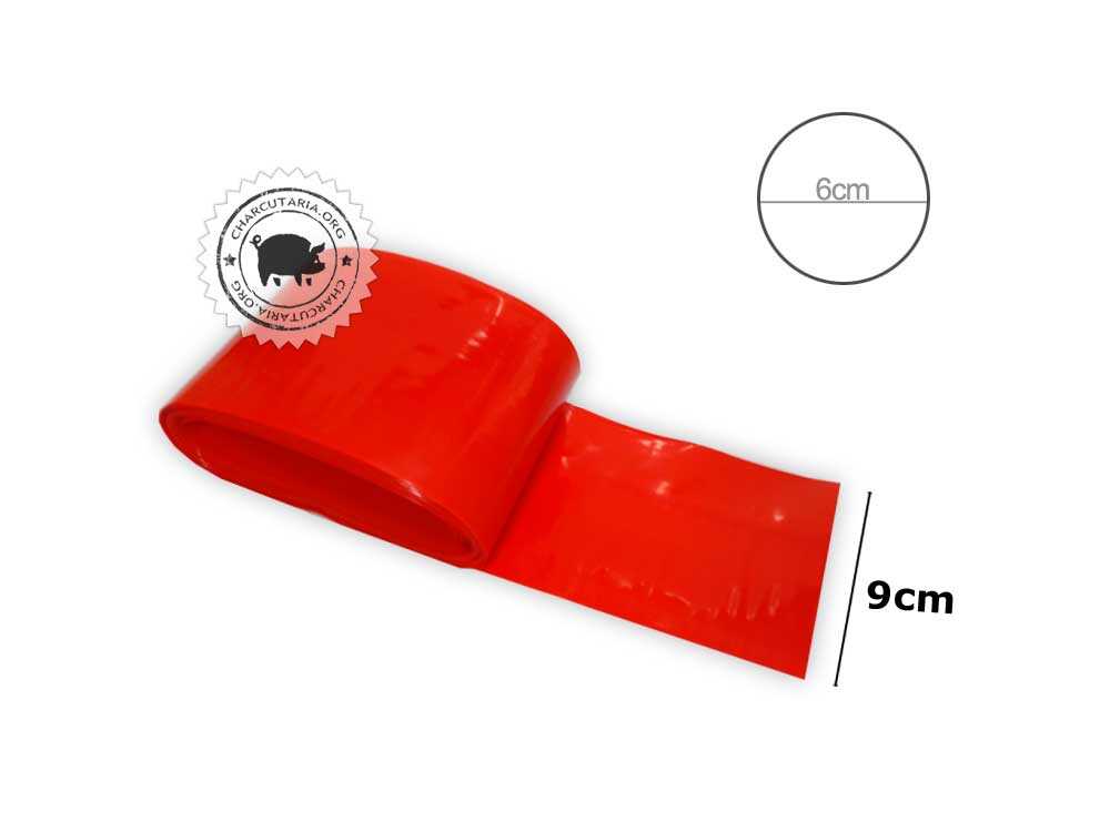 tripa nylon plastica poliamidas 9 vermelha