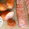 linguiça calabresa defumada na panela caseira charcutaria